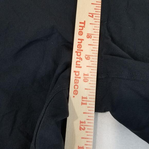 Mountain Hardwear Pants Womens 12 Short Black Fleece Lined Softshell Hiking - Picture 9 of 11